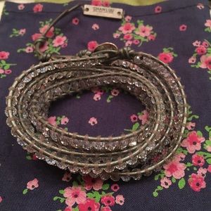 Chan Luu leather 5 wrap